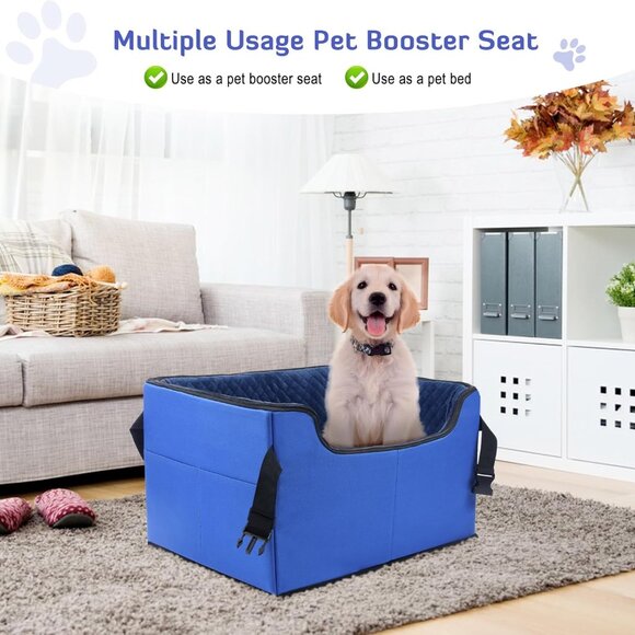 INFANZIA Dog Booster Car Seat for Small Medium Large Dogs, - Picture 5 of 6